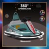Bumper Car for Toddlers, New Designed 6V Electric Ride On Toys for Kids 1.5-6 Years Old, Steering Wheel - 3 of 4