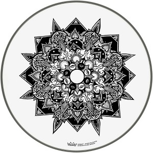 Remo ArtBEAT Aric Improta, Disillusion Artist Collection Drum Head, 16" - 1 of 1