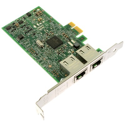 Lenovo 7ZT7A00482 ThinkSystem NetXtreme PCIe 1Gb 2-Port RJ45 Ethernet Adapter