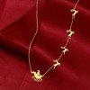 Ross-Simons 14kt Yellow Gold Santa's Sleigh Station Necklace - 2 of 4