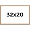 PosterPalooza | Deco Brown Picture Frame - UV Acrylic, Backing Board, Hanging Hardware Included - 2 of 4