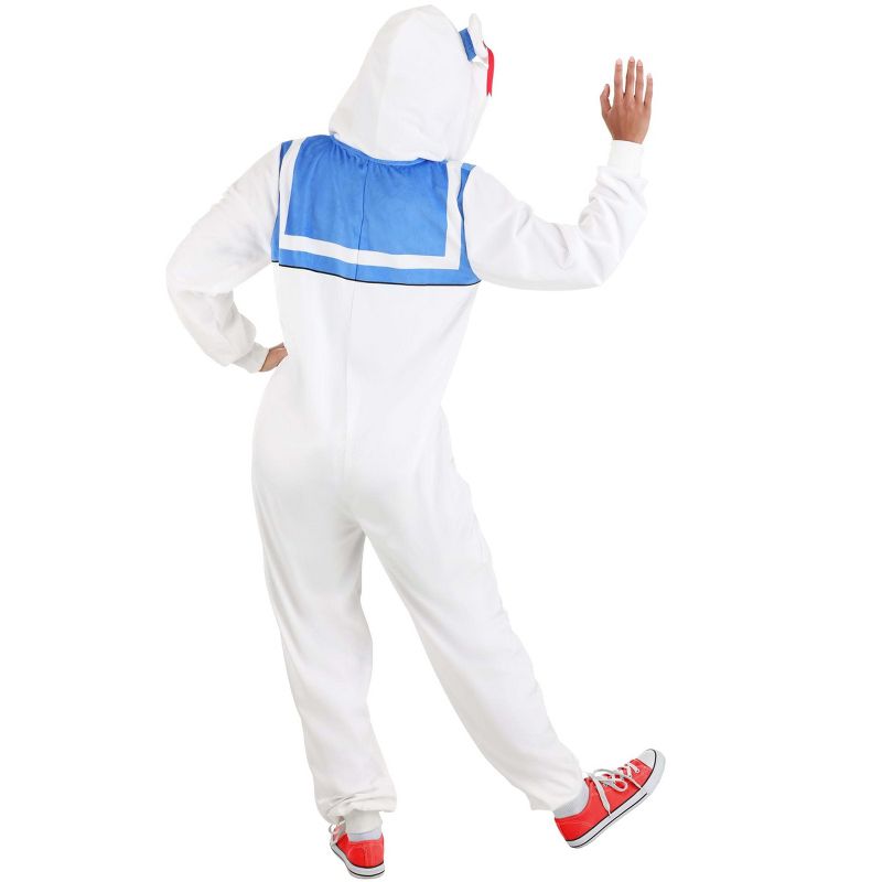 HalloweenCostumes.com Ghostbusters Adult Stay Puft Marshmallow Jumpsuit., 2 of 7