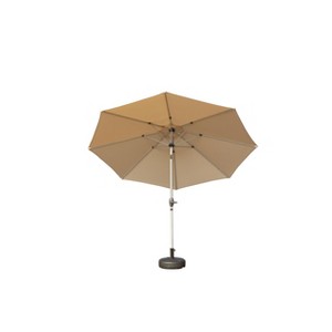 TiramisuBest 9FT Navy Blue Patio Umbrella: Push - tilt, Crank, UV - proof, 8 Ribs - 1 of 4