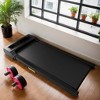 CENGHU Walking Pad, High-Efficiency Brushless Motor Treadmill with LED Display and Countdown Modes, 275 lbs Weight Capacity for Home or Office, Black - 3 of 4