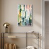 Art Remedy Greenery Raindrops Green Abstract Wall Art Framed - 2 of 4