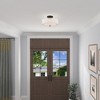 Livex Lighting Meridian 2 - Light Semi-Flush Mount in  English Bronze - 4 of 4