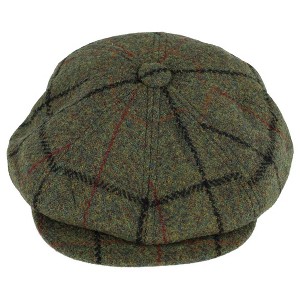 Epoch Hats Company Men's Berteil Wool Tweed Newsboy Cap - 1 of 3