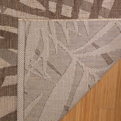 Havana Sand Flat Woven Rectangular Indoor/Outdoor Rug