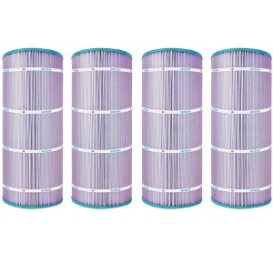 Hurricane 4 Pack HF9410-01P Platinum Purple Pool Filter Cartridge for PAP100-4, Unicel C-9410, Filbur FC-0686, Predator 100, Pentair Clean & Clear 100 - 1 of 4