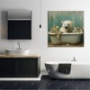 Stupell Industries Polar Bear Vintage Tub Canvas Wall Art - 2 of 4