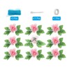 Unique Bargains Wedding Decoration Artificial Car Flowers 1 Pc - 3 of 4