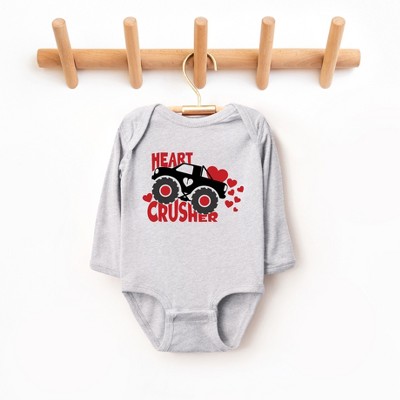 The Juniper Shop Heart Crusher Baby Long Sleeve Bodysuit