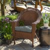 Arden Selections Outdoor Wicker Chair Cushion, 20 x 18, Tufted Plush Cushion for Wicker and Rocking Chairs - image 2 of 4