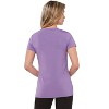 Rekucci Short Sleeve Scoop Neck Stretch T-Shirt for Women - 3 of 3