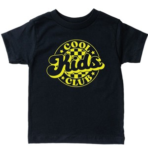 The Juniper Shop Cool Kids Club Checkered Toddler Short Sleeve Tee - 1 of 4