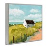 Stupell Industries White Cabin Architecture Grassy Coastal Beach Landscape Framed Giclee Art - 2 of 4