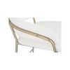 Meridian Furniture,Yara Cream Vegan Leather Counter Stool - 4 of 4