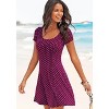 Women's Polka Dot Print Dress - LASCANA - 3 of 4