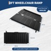 Wheelchair Ramp, Non-Slip Aluminum Wheelchair Ramp, Folding Portable Ramps for Home Steps, Stairs, Doorways, Curbs - 2 of 4