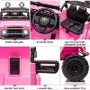 12V Licensed Toyota Kids Ride On Truck, Electric Car w/Remote Control, LED Lights, Music, Suspension, Safety Belt - 2 of 4