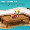 BestMassage 5 Piece Patio Sofa Set Outdoor Furniture for Beach Backyard and Garden - 4 of 4