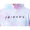 Friends TV Show Logo Tie Dye Womens' Pajama Loungewear Hooded Jogger Set Mulitcolor - 3 of 4