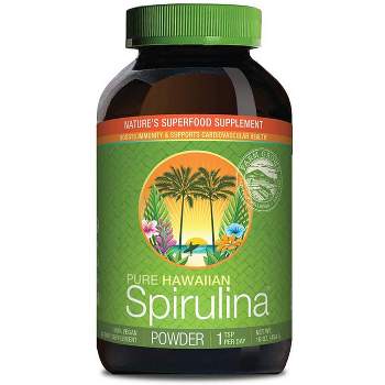 Nutrex Hawaii Greens And Superfood Supplements Pure Hawaiian Spirulina Powder 16 oz