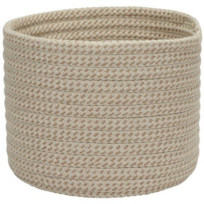 Colonial Mills Softex Check Utility Basket, 18 by 12-Inch, Pale Banana