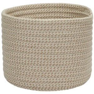 Colonial Mills Softex Check Utility Basket, 18 by 12-Inch, Pale Banana - 1 of 1