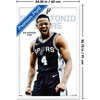 Trends International NBA San Antonio Spurs - De'Aaron Fox Feature Series 25 Framed Wall Poster Prints - 3 of 4