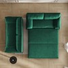 NicBex Couches for Living Room Pull-Out Sofa Bed Multi-Functional Velvet Loveseat Sleeper Sofa Bed with Side Storage for Apartment - 4 of 4