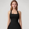 Anna-Kaci Active Women's Square Neck Active Tank Top with Built-In Bra and Racerback Design for Comfort and Movement - 4 of 4