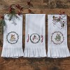 Park Designs Farmhouse Joy Printed Embroidered Flour Sack Dishtowel Set of 2 - 2 of 3