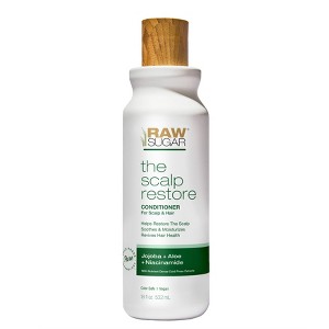 Raw Sugar The Scalp Restore Conditioner - Jojoba + Aloe + Niacinamide - 18 fl oz - 1 of 4