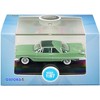 1959 Chrysler Imperial Crown 2 Door Hardtop Highland Green and Ballad Green 1/87 (HO) Scale Diecast Model Car by Oxford Diecast - 3 of 4