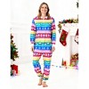 PATPAT Christmas Family Matching Pajama Sets Includes Christmas Socks - Perfect for Family Photos & Holiday Celebrations - 2 of 4