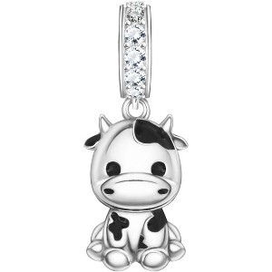 Sterling Silver Animal Charm Collection for Jewelry Making, Includes Cow, Elephant, Fox, Cat, Bee and More - 1 of 4