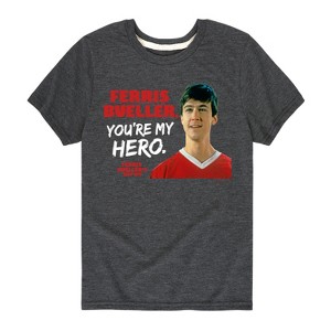 Boys' - Ferris Bueller's Day Off - Ferris My Hero Short Sleeve Graphic T-Shirt - 1 of 4
