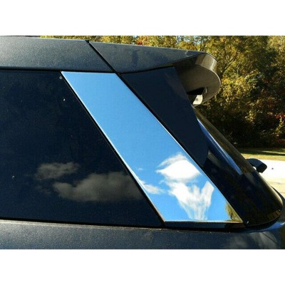 QAA is Compatible with 2020 Ford Explorer 2 Piece Stainless Rear Window Trim RW60330