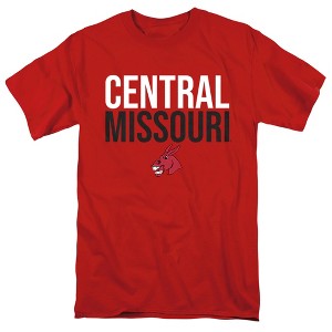 Men's University of Central Missouri Official Stacked T-Shirt - 1 of 4