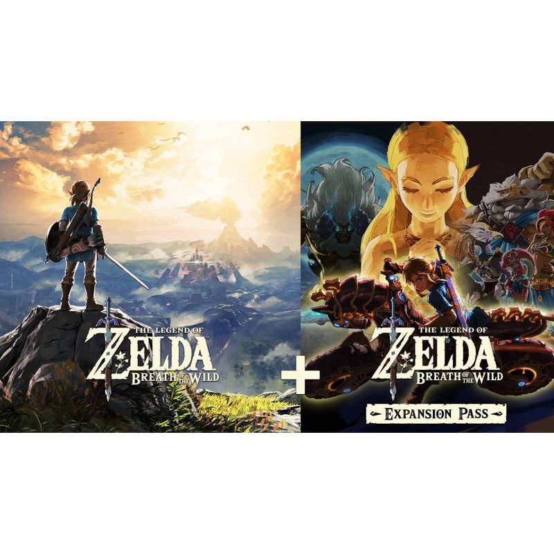 The Legend of Zelda: Breath of the Wild + Expansion Pass Bundle - Nintendo Switch (Digital), 1 of 8