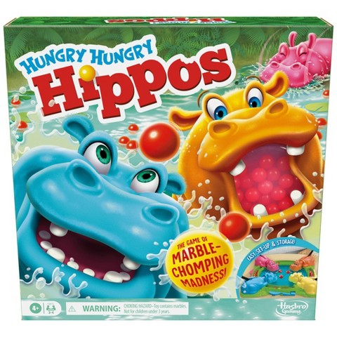 Детские игрушки Hungry Hungry Hippos Refresh Board Game