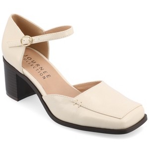 Journee Women's Evangeline Medium and Wide Width Pumps - 1 of 4