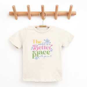 The Juniper Shop World Is A Better Place Toddler Short Sleeve Tee - 1 of 2