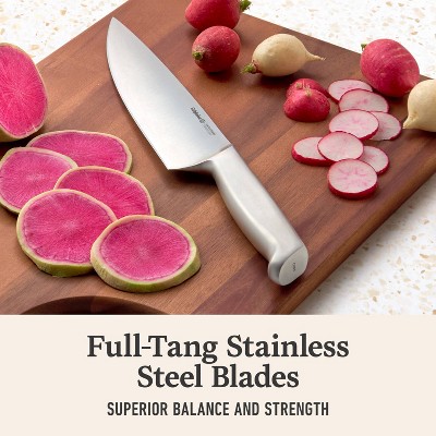 Premier by Calphalon  15-Piece Knife Set with SharpIN EdgeTech, Stainless Steel Handles