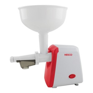 NESCO® 300-Watt Electric Food Strainer in Red - 1 of 4