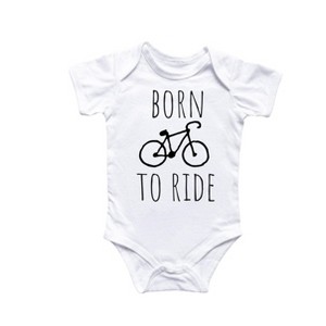 Cycling Bicycle - Baby Boy Girl Clothes Infant Onesie® Funny Cute Newborn GS1 - 1 of 1