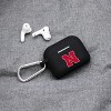 NCAA Nebraska Huskers Apple AirPods Pro Compatible Silicone Battery Case Cover - Black - 2 of 2
