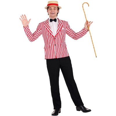 Halloweencostumes.com 2x Men Men's Roaring 20s Jacket Plus Size Costume,  Red/white : Target