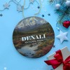 Denali National Park Retro Style Ornament, Alaska USA Tourist Attraction and Gift| OrnamentallyYou - 4 of 4